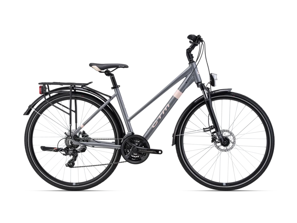 CTM MAXIMA 1.0 Trek 28 – matná šedá