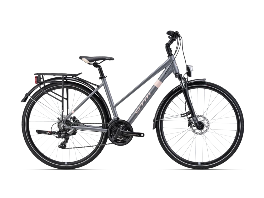 CTM MAXIMA 1.0 Trek 28 – matná šedá