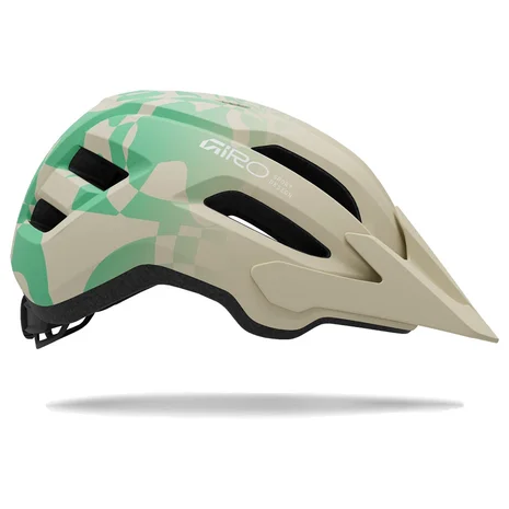 Cyklistická prilba Giro Fixture II Mat Stone/Green Rush