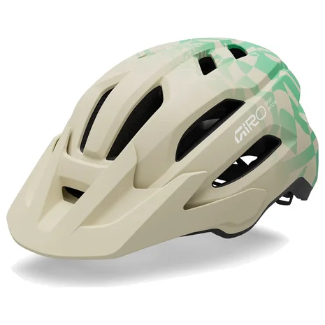 Cyklistická prilba Giro Fixture II Mat Stone/Green Rush