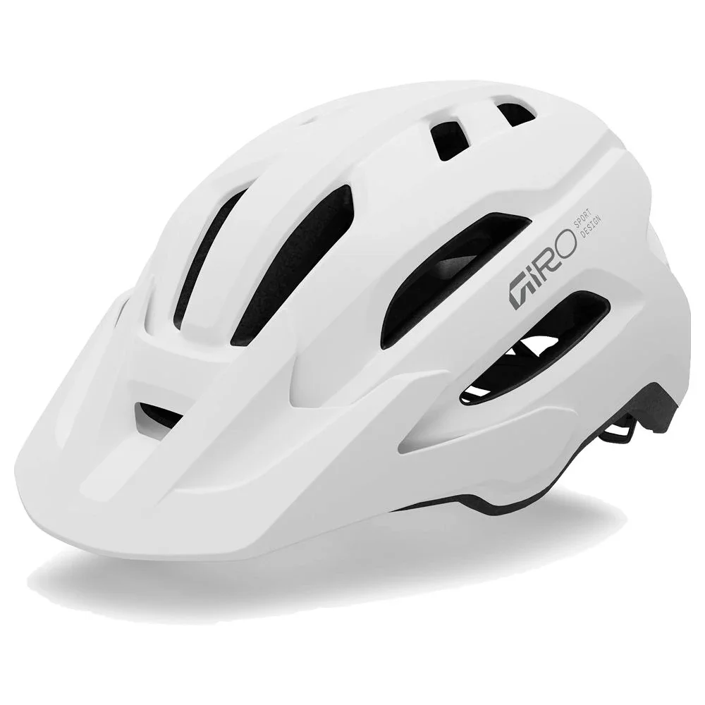 Cyklistická prilba Giro Fixture II W Mat White/Chrome