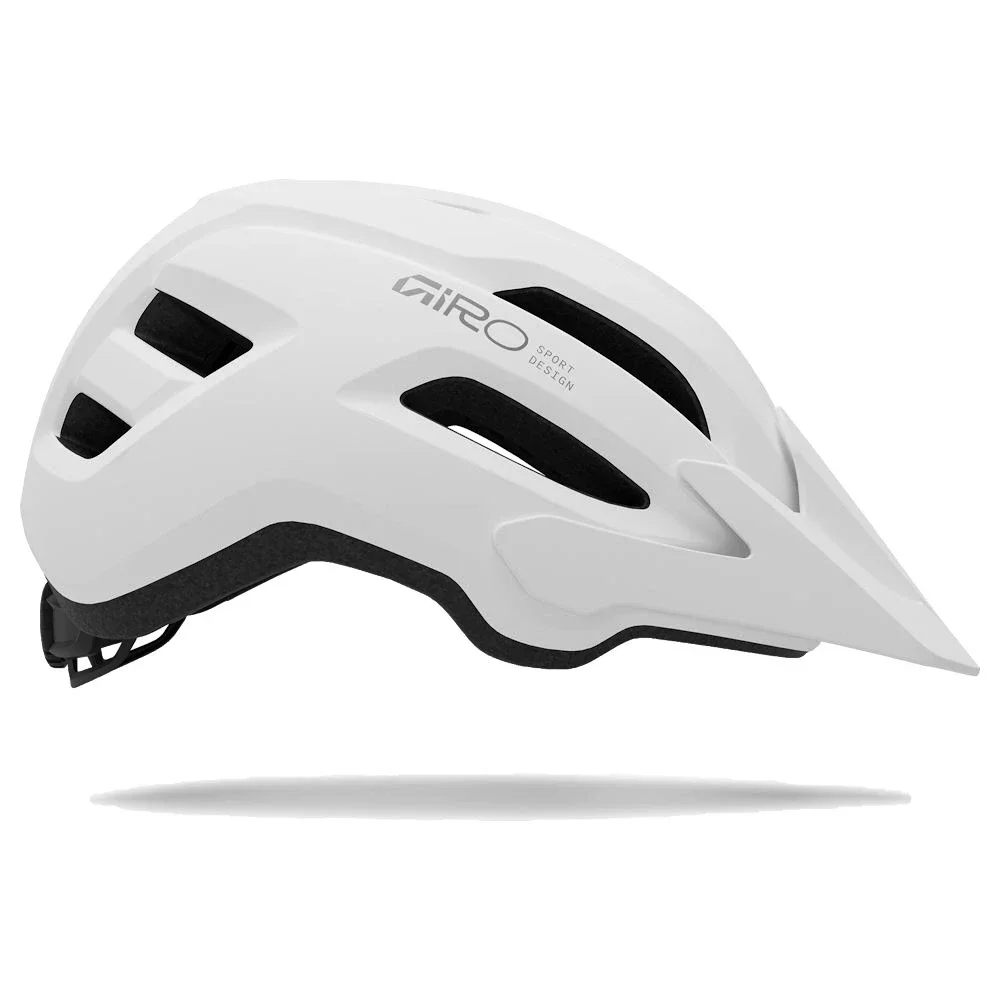 Cyklistická prilba Giro Fixture II W Mat White/Chrome