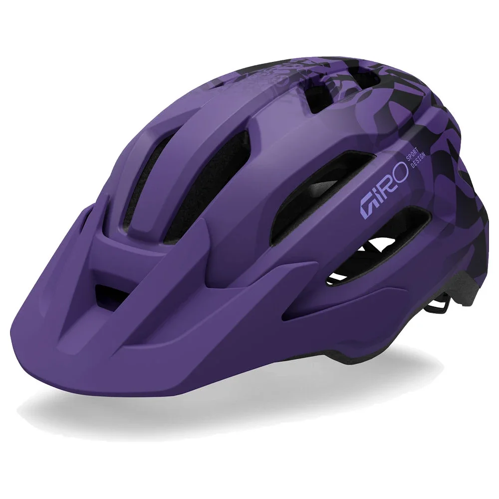 Cyklistická prilba Giro Fixture II Youth Mat Purple Rush
