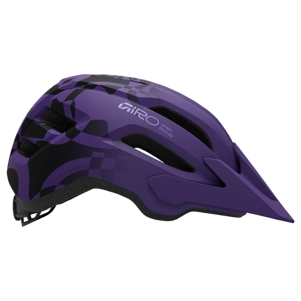 Cyklistická prilba Giro Fixture II Youth Mat Purple Rush