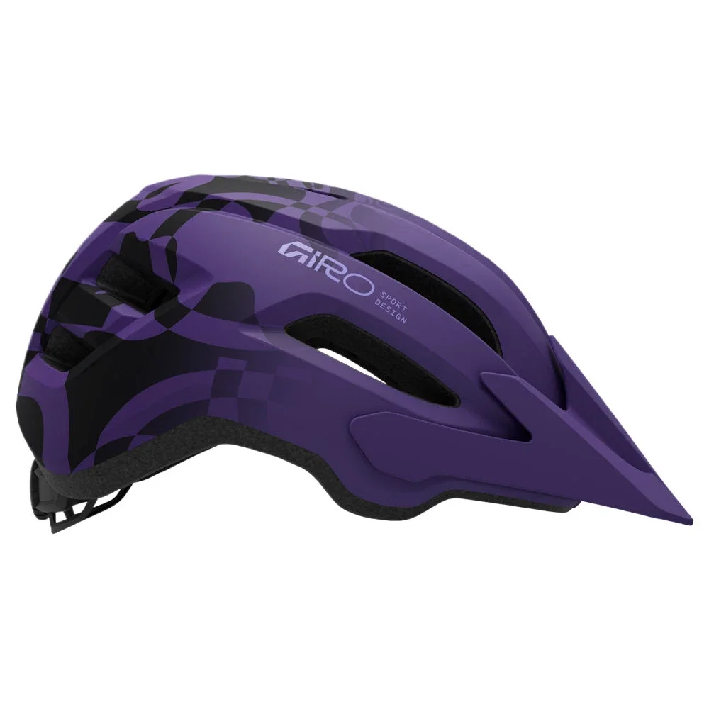 Cyklistická prilba Giro Fixture II Youth Mat Purple Rush
