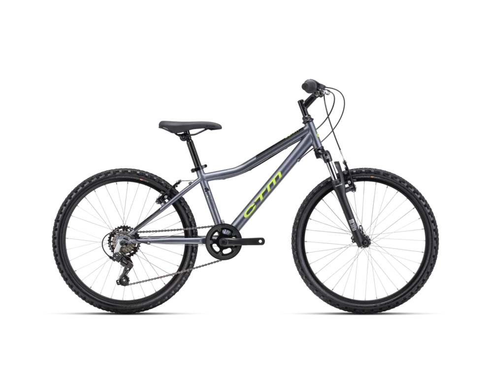 Detský bicykel CTM BERRY 24 - matná šedá