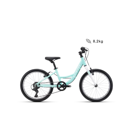 Detský bicykel CTM ELLIE 20 - matná mentolová