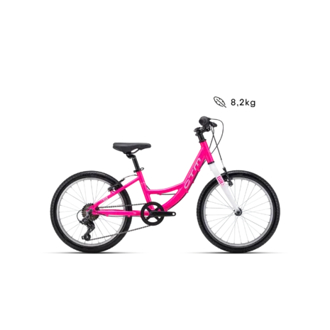 Detský bicykel CTM ELLIE 20 - ružová