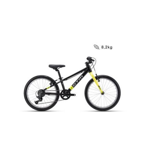 Detský bicykel CTM FLASH 20 - matná čierna