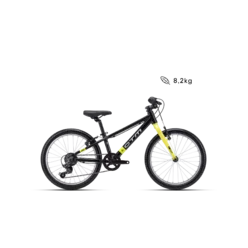 Detský bicykel CTM FLASH 20 - matná čierna