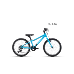 Detský bicykel CTM FLASH 20 - matná modrá