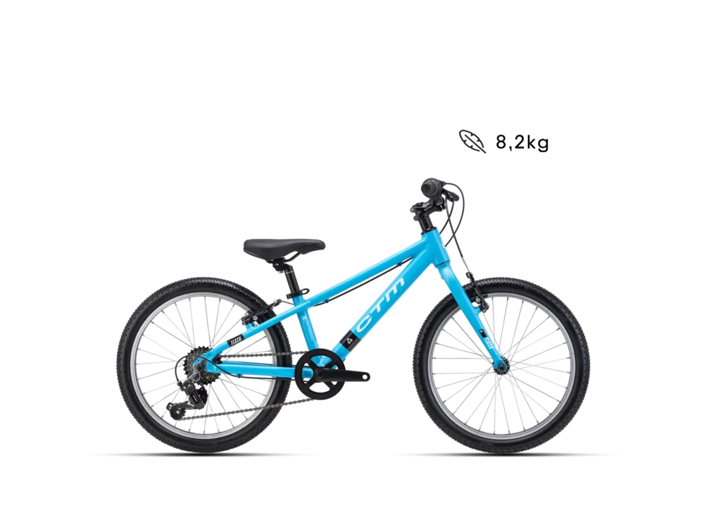 Detský bicykel CTM FLASH 20 - matná modrá