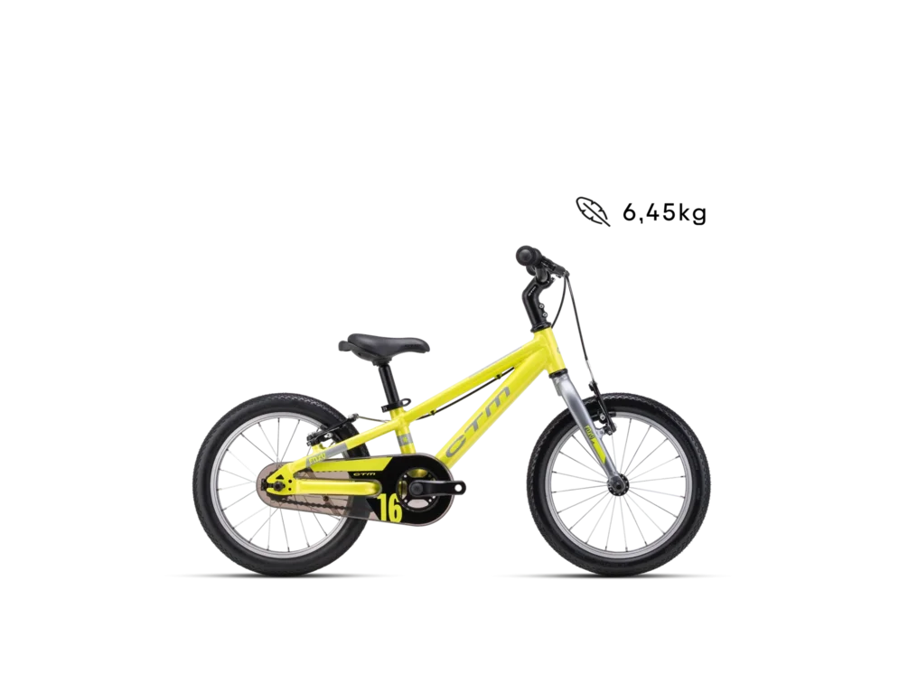 Detský bicykel CTM FOXY 16 - matná limetková