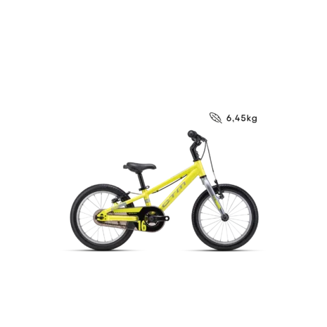 Detský bicykel CTM FOXY 16 - matná limetková