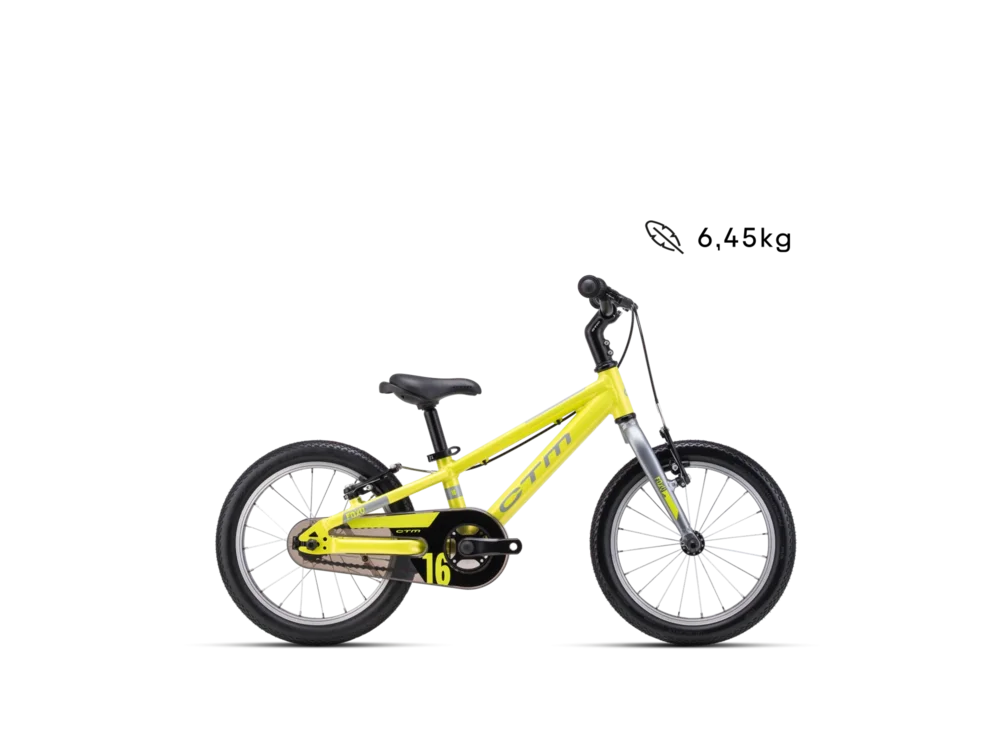 Detský bicykel CTM FOXY 16 - matná limetková