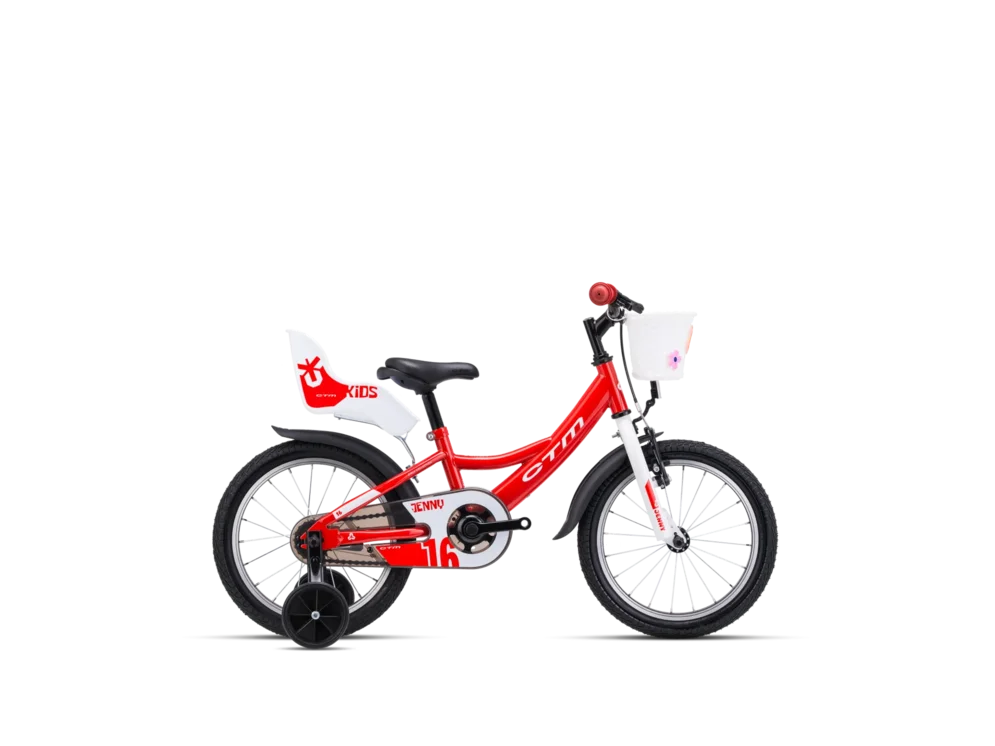 Detský bicykel CTM JENNY 16 - červená