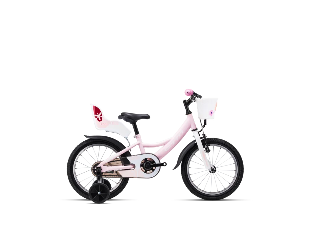 Detský bicykel CTM JENNY 16 - matná svetloružová