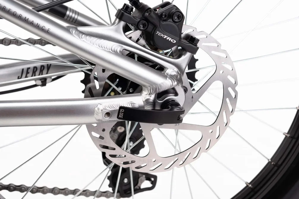 Detský bicykel CTM JERRY 2.0 20 - matná strieborná / oranžová