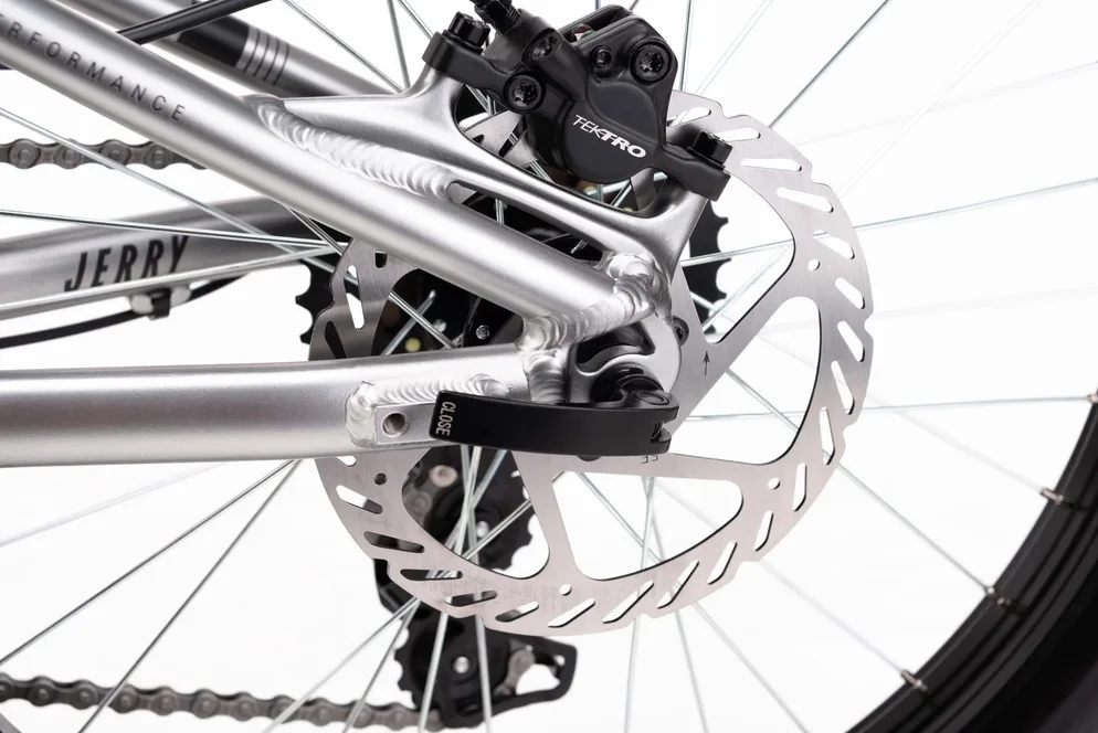 Detský bicykel CTM JERRY 2.0 20 - matná strieborná / oranžová