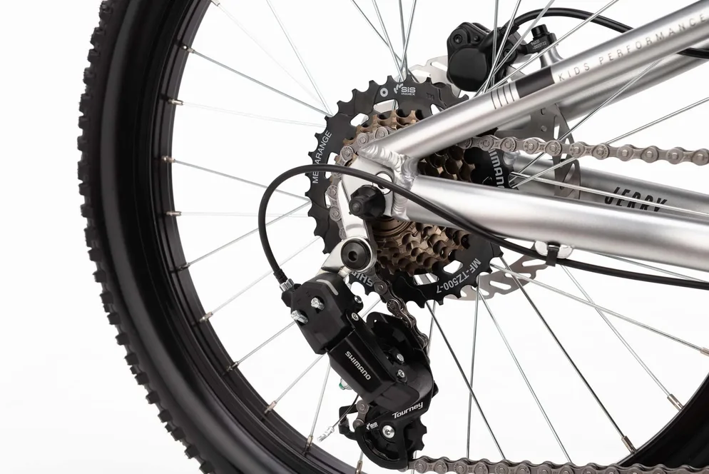 Detský bicykel CTM JERRY 2.0 20 - matná strieborná / oranžová