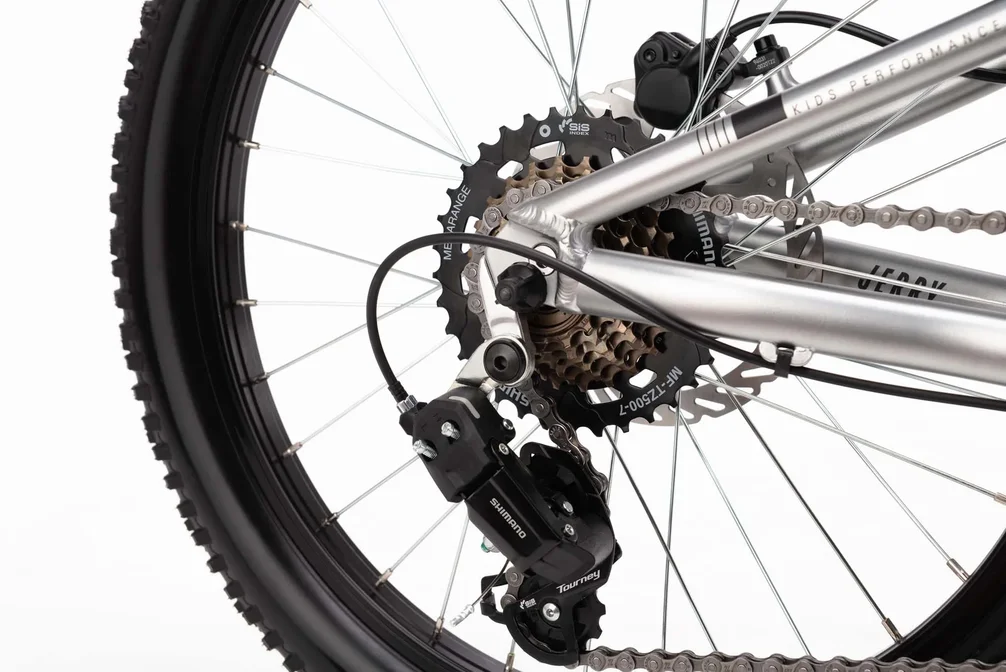 Detský bicykel CTM JERRY 2.0 20 - matná strieborná / oranžová