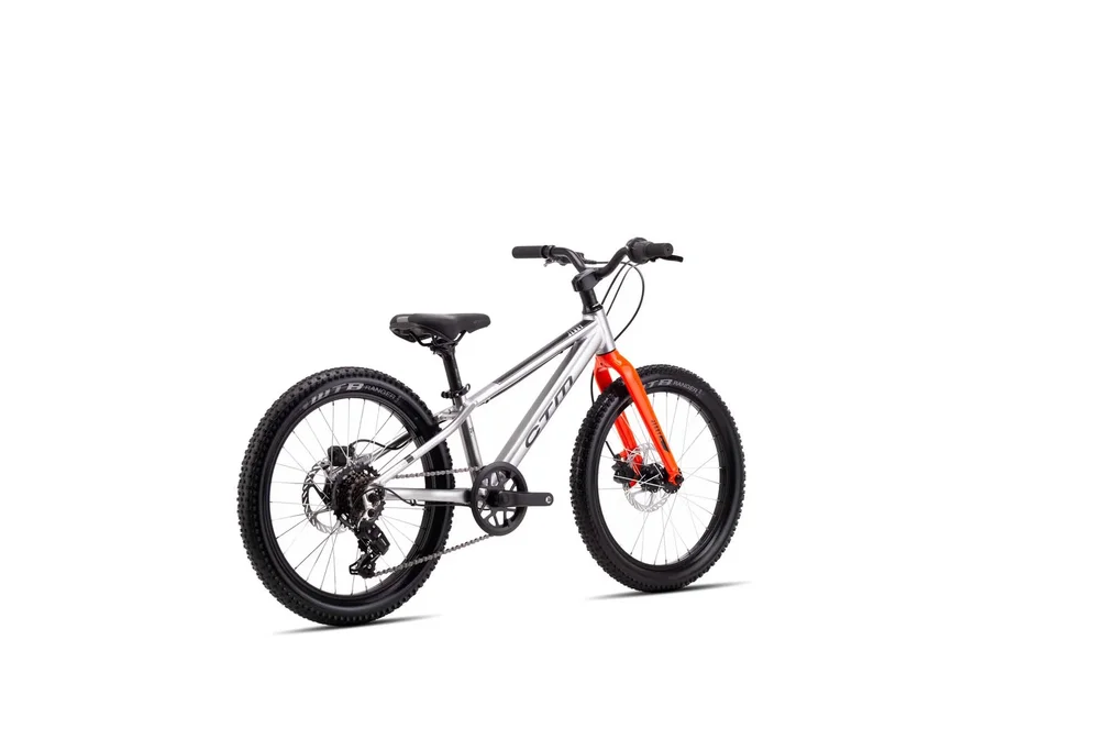 Detský bicykel CTM JERRY 2.0 20 - matná strieborná / oranžová