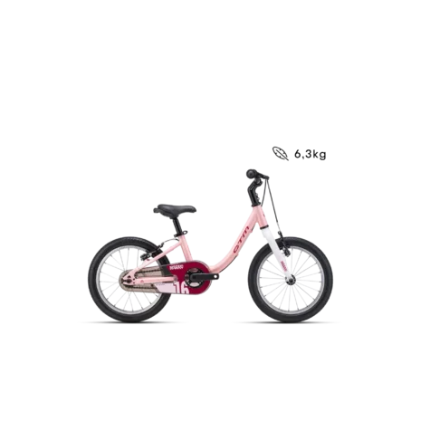 Detský bicykel CTM MARRY 16 - matná svetloružová