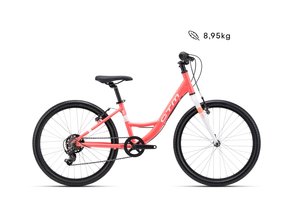 Detský bicykel CTM MISSY 24 - matná oranžová