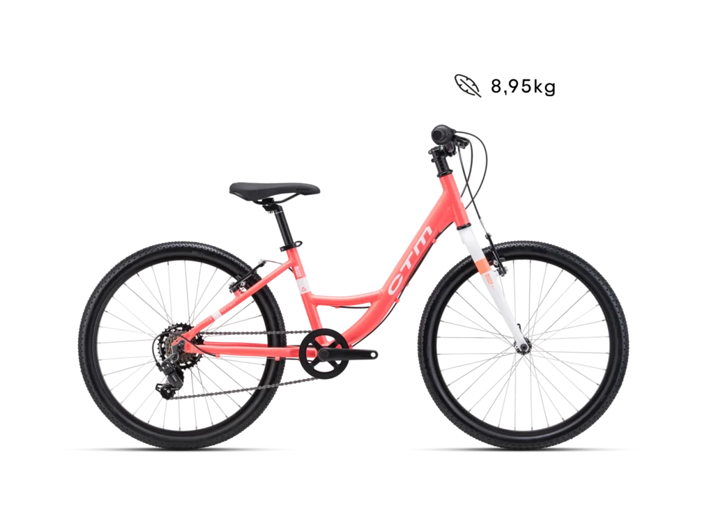 Detský bicykel CTM MISSY 24 - matná oranžová