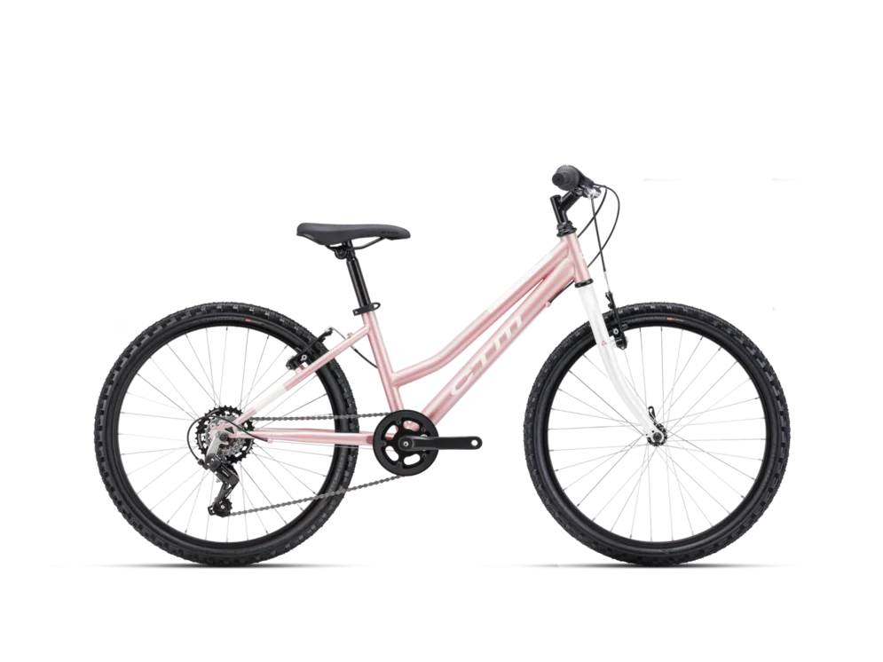 Detský bicykel CTM MONY 24 - matná svetloružová