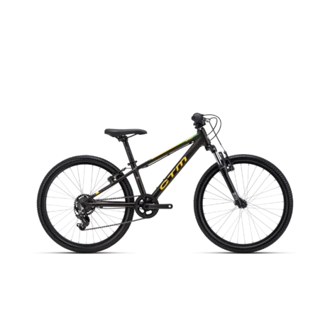 Detský bicykel CTM ROCKY 1.0 24 - matná čierna