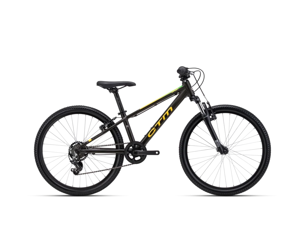 Detský bicykel CTM ROCKY 1.0 24 - matná čierna