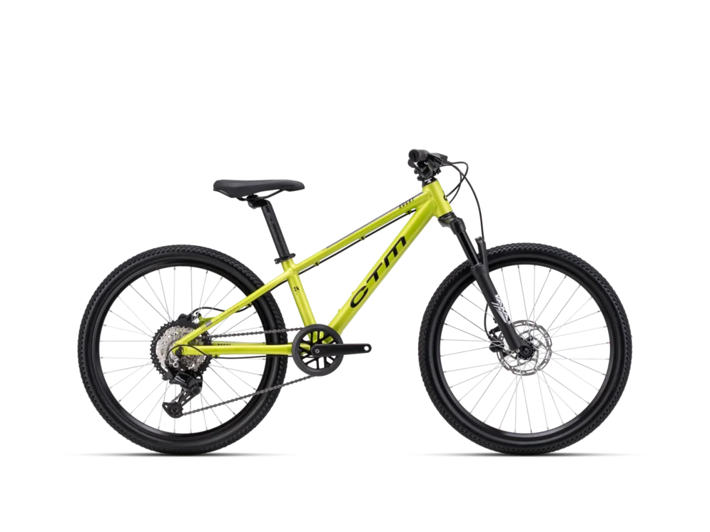 Detský bicykel CTM ROCKY 3.0 24 - matná limetková