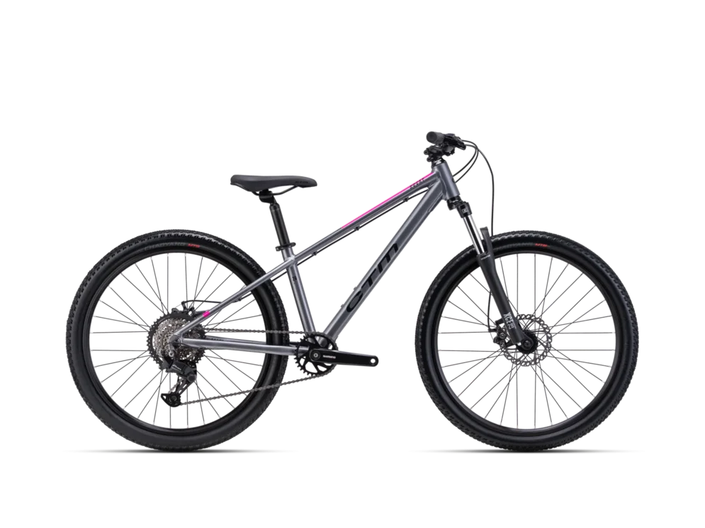 Detský bicykel CTM ROCKY jump 26 – matná šedá