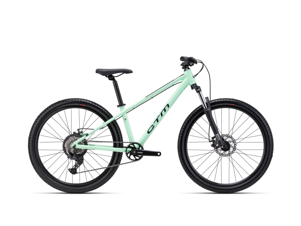 Detský bicykel CTM ROCKY jump 26– matná zelená