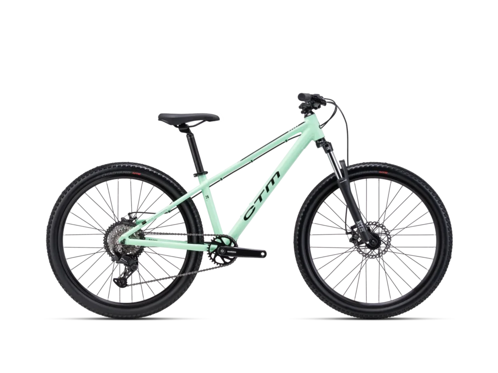 Detský bicykel CTM ROCKY jump 26– matná zelená