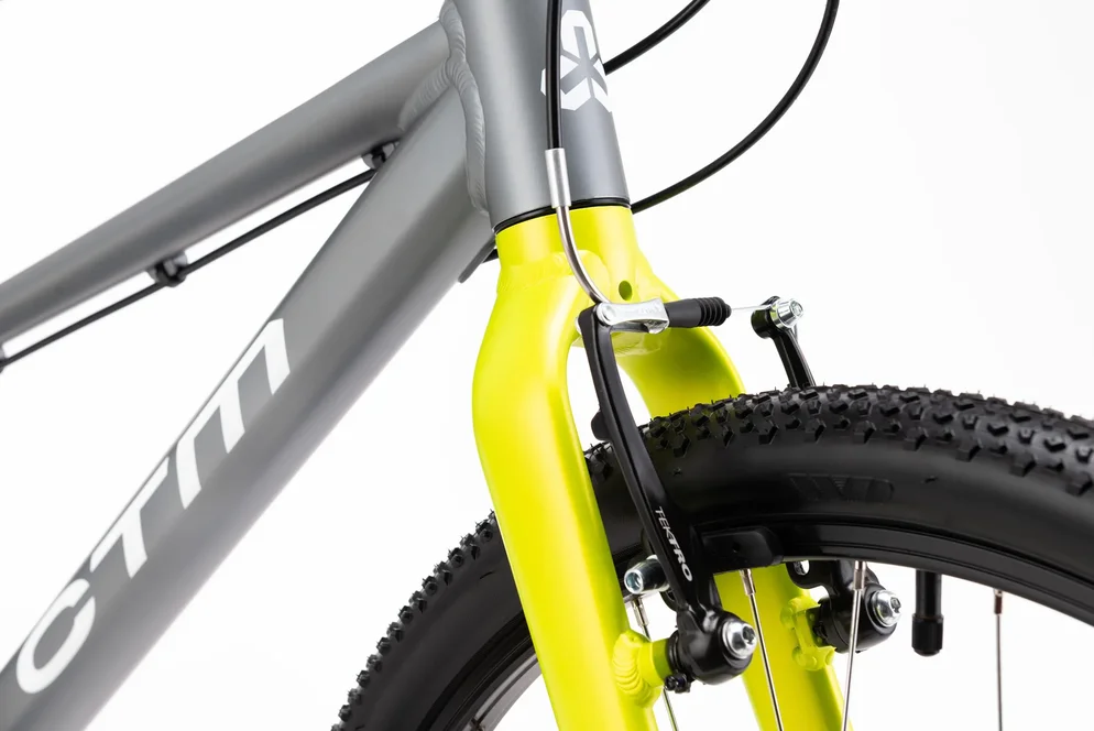 Detský bicykel CTM ROCKY SL 24 - matná šedá