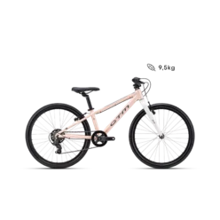 Detský bicykel CTM ROCKY SL 24 - matná svetloružová