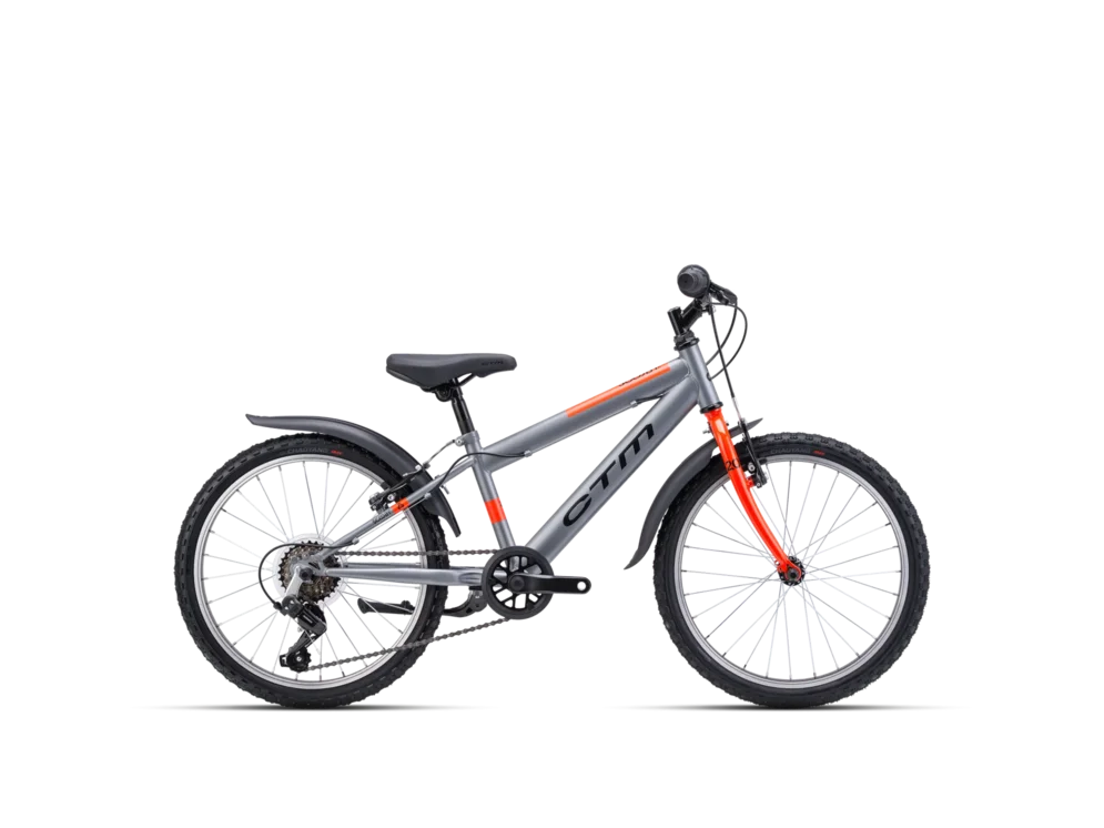 Detský bicykel CTM SCOOBY 1.0 - matná šedá