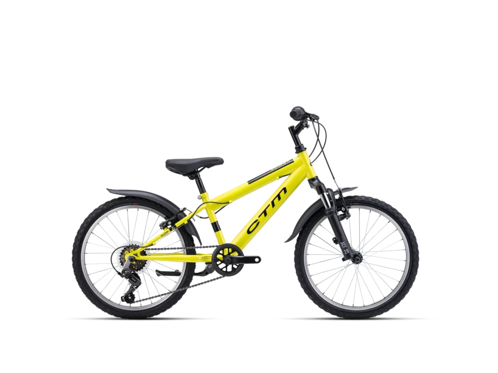 Detský bicykel CTM SCOOBY 2.0 - matná limetková
