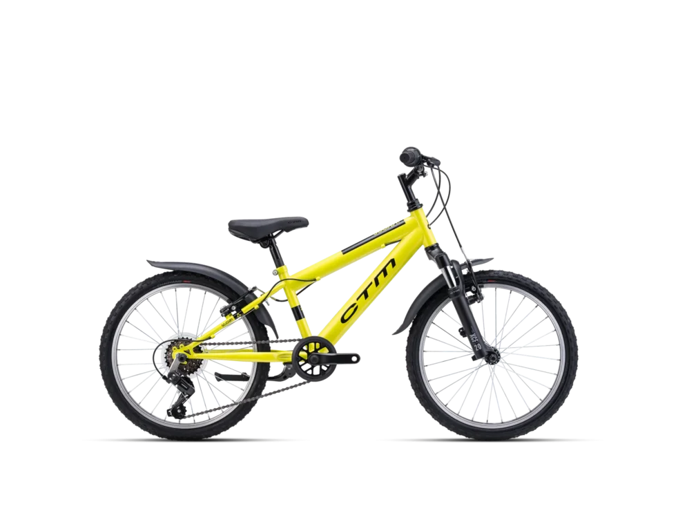 Detský bicykel CTM SCOOBY 2.0 - matná limetková