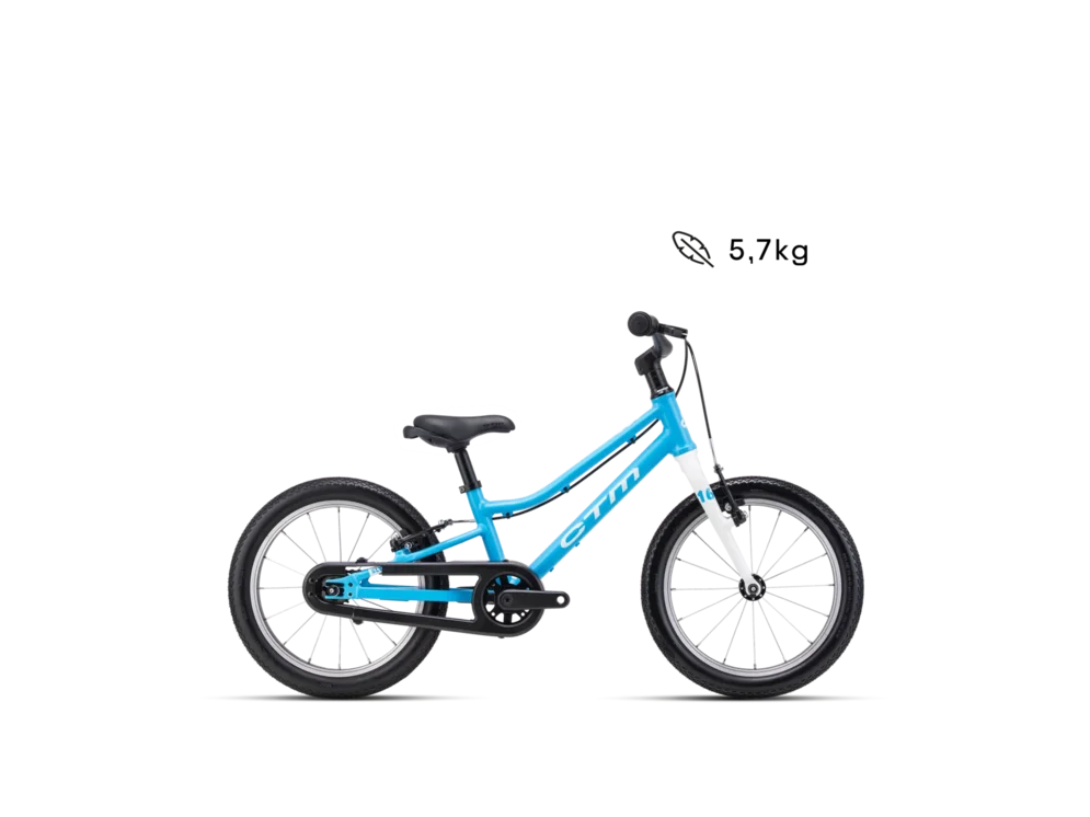 Detský bicykel CTM SLY 16 - matná modrá