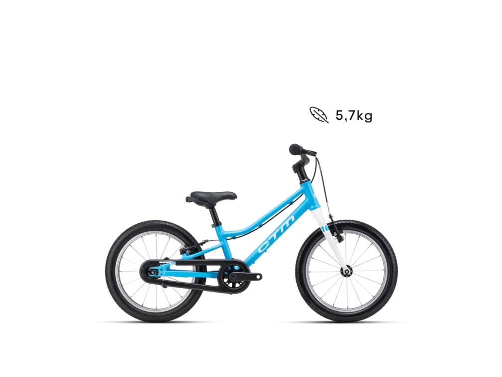 Detský bicykel CTM SLY 16 - matná modrá