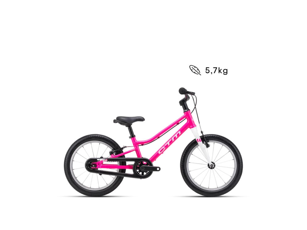 Detský bicykel CTM SLY 16 - ružová