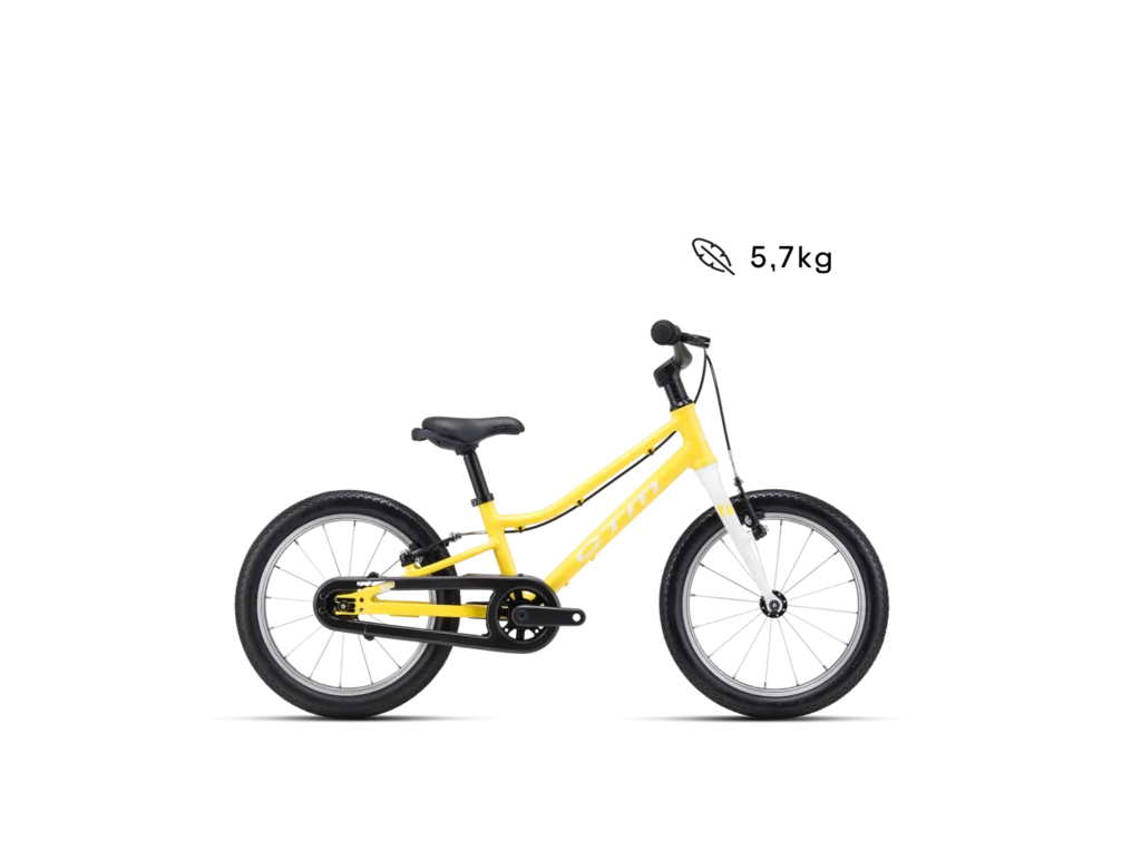 Detský bicykel CTM SLY 16 - žltá