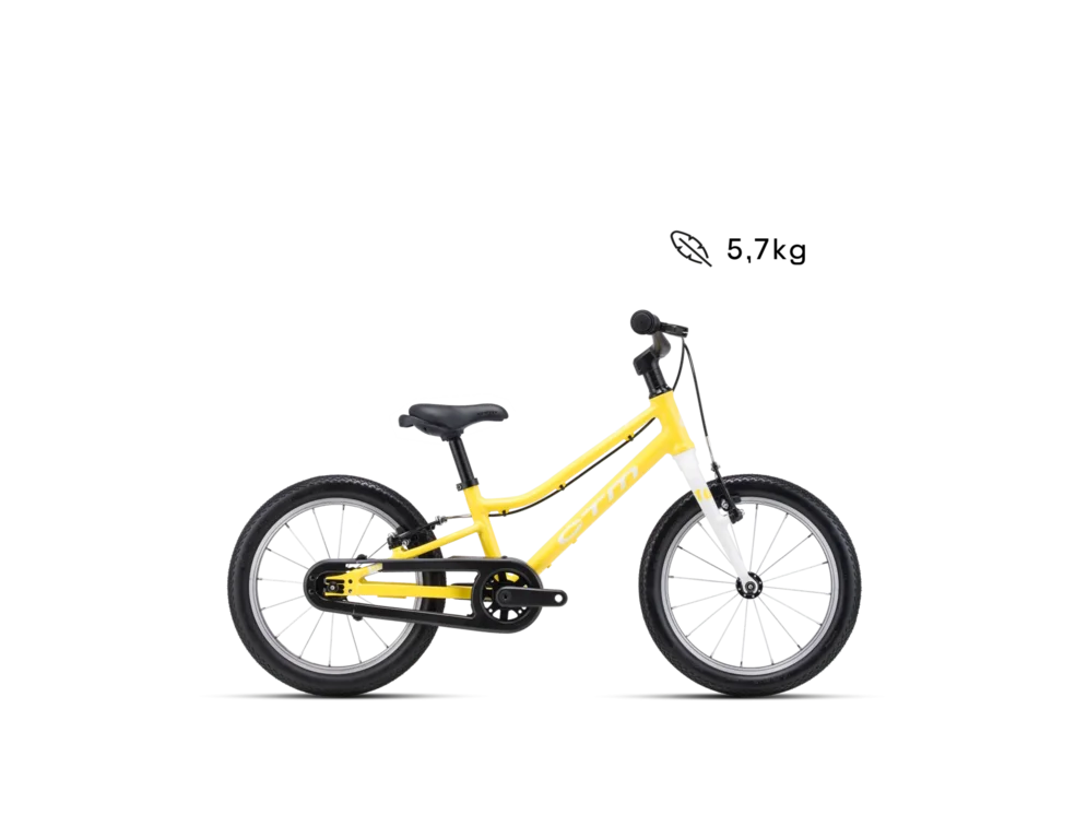 Detský bicykel CTM SLY 16 - žltá
