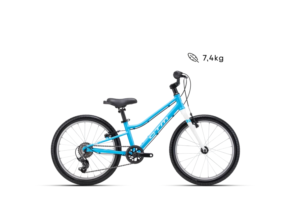 Detský bicykel CTM SLY 20 - matná modrá