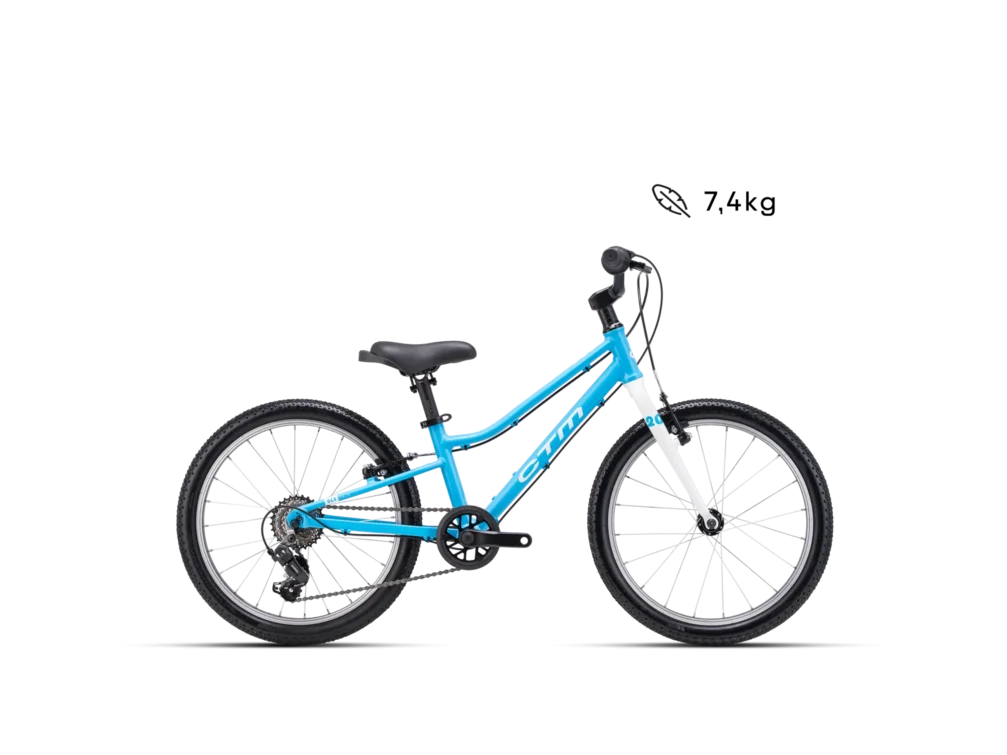 Detský bicykel CTM SLY 20 - matná modrá