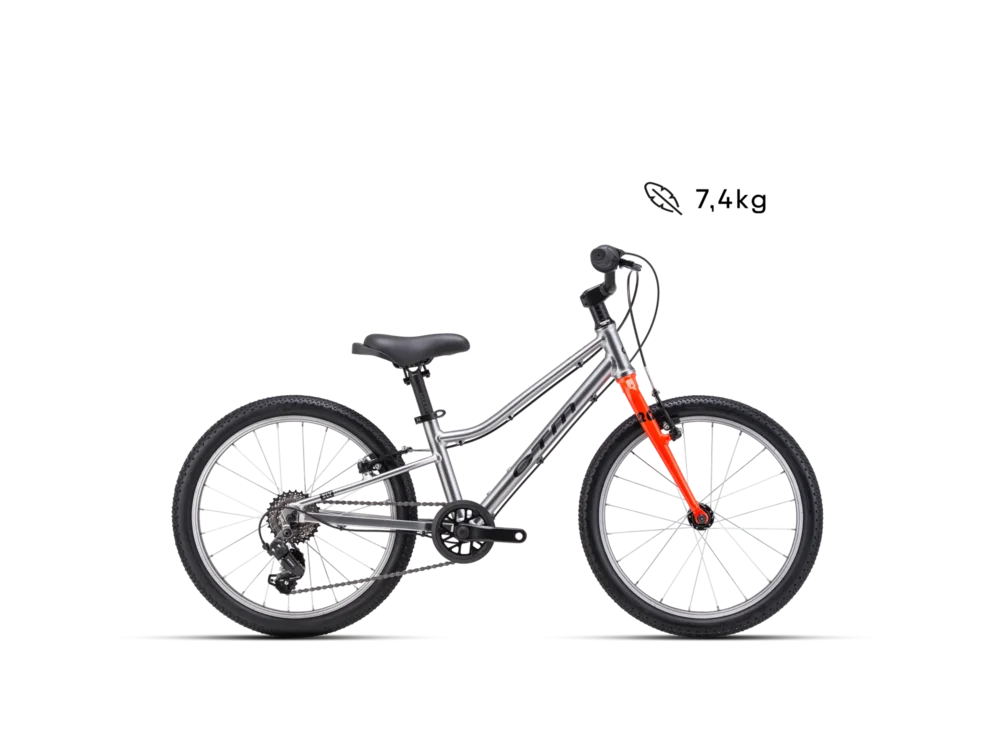 Detský bicykel CTM SLY 20 - matná strieborná