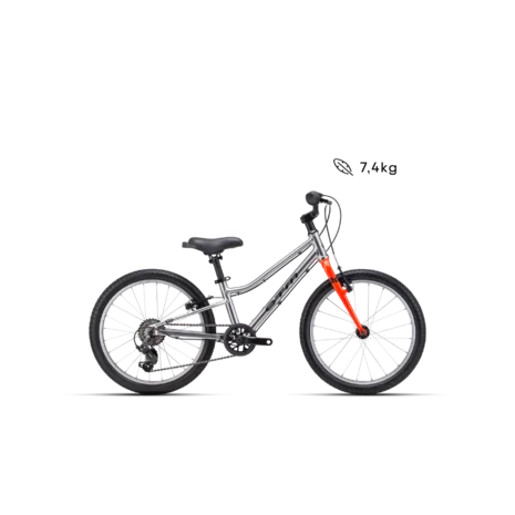 Detský bicykel CTM SLY 20 - matná strieborná
